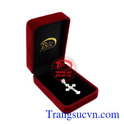 Mặt thánh giá bạc nhỏ xinh