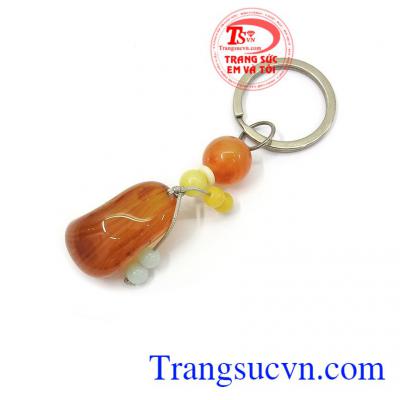 Đá mã não kết hợp với hạt cườm