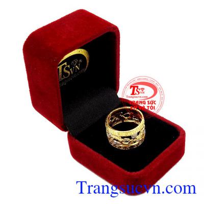 Trang sức Em và Tôi nhận thiết kế các sản phẩm trang sức 3D theo yêu cầu của khách hàng,Nhẫn nam chạm khắc rồng