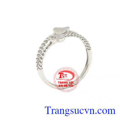 Nhẫn nữ trái tim đẹp