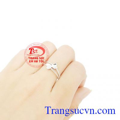 Nhẫn nữ trái tim đẹp