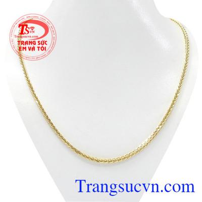 Vòng vàng tây 18k màu