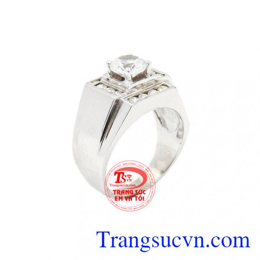 Nhẫn nam bạc nam tính