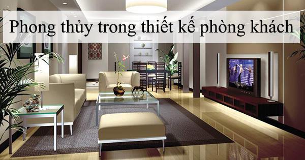 Phong thủy trong thiết kế phòng khách