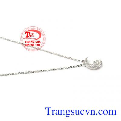 Bộ dây mặt trăng độc đáo vàng 10k, bảo hành 6 tháng, giao hàng nhanh trên toàn quốc