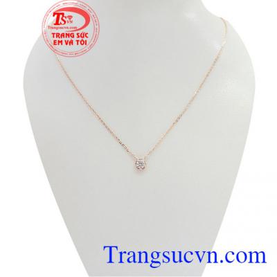 Bộ dây vàng hồng xinh xắn là sản phẩm Hàn Quốc nhẹ nhàng, thời trang về kiểu dáng