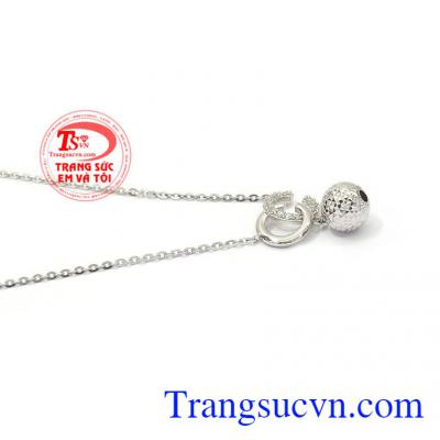 Bộ dây vàng trắng tinh tế 10k, bảo hành 6 tháng, giao hàng nhanh trên toàn quốc