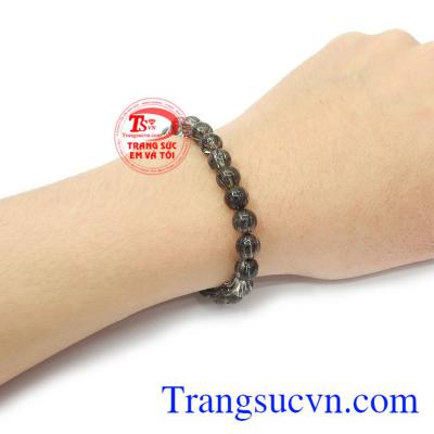 Chuỗi thạch anh tóc bình an 6.8 ly thương hiệu Em và Tôi uy tín, chất lượng, giao hàng nhanah trên toàn quốc.