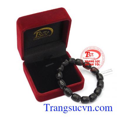 Vòng tay thạch anh tóc đen đẹp