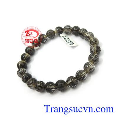 Chuỗi thạch anh tóc may mắn 8 ly là món quà tặng tuyệt vời cho người thương yêu những dịp ý nghĩa