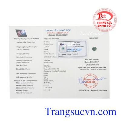 Đá quý Zircon ép vỉ thương hiệu Em và Tôi chất lượng, uy tín.