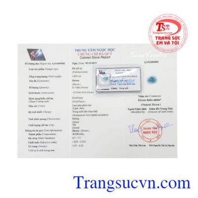 Đá Zircon ép vỉ chất lượng đẹp.