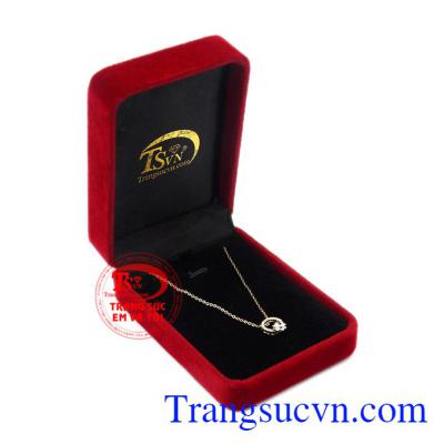 Dây chuyền nữ vàng hoa vàng 10 Korea 