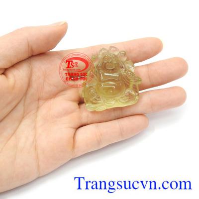 Di Lặc Thạch anh vàng sang trọng là món quà ý nghĩa cho người thân và bạn bè