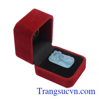 Mặt dây cá chép hoa sen