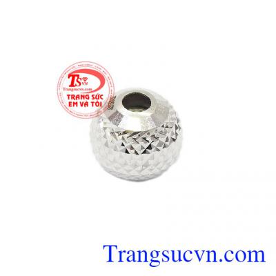 Mặt dây chuyền charm bi phay