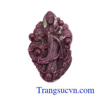 Mặt dây Ruby bình an