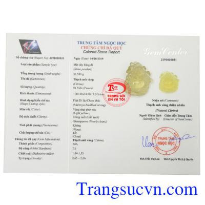 Giấy kiểm định