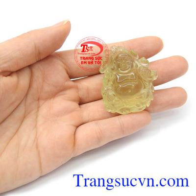 Mặt Di lặc Citrine hoan hỉ đeo hợp nhiều lứa tuổi và phong cách thời trang khác nhau