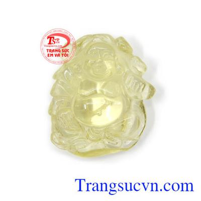 Mặt Di Lặc Citrine Thịnh Vượng