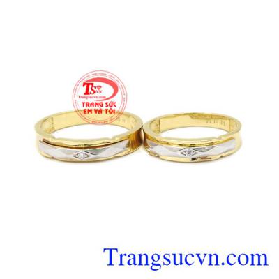 Nhẫn cưới vàng chung thủy sẽ là sự lựa chọn hoàn hảo cho các cặp đôi sắp cưới.