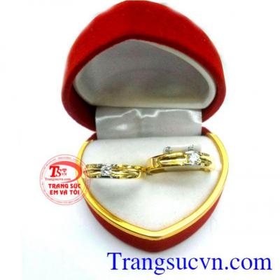 Bán Nhẫn cưới vàng hạnh phúc mang tới may mắn