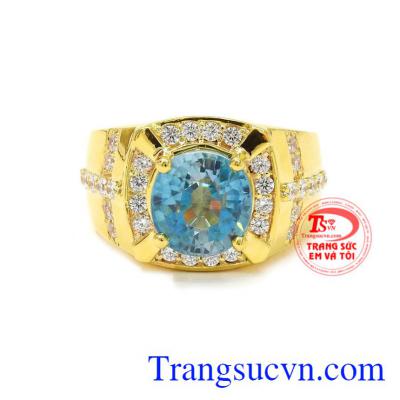 Nhẫn nam vàng Zircon sẽ là món quà ý nghĩa dành cho phái mạnh.