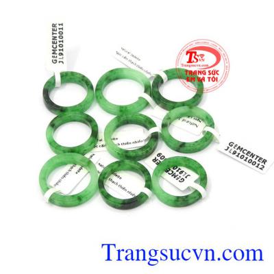 Nhẫn ngọc Jadeite ngón út đẹp