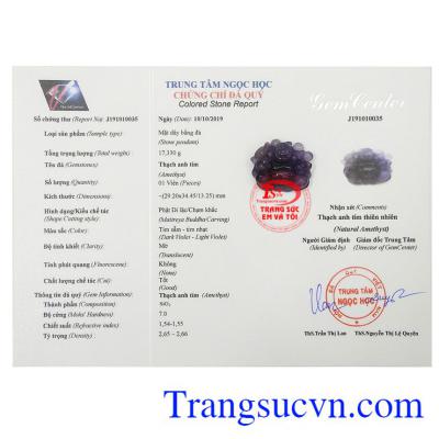 Giấy kiểm định