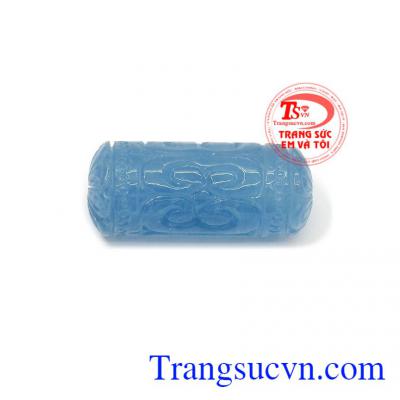 Trụ tròn lu thống aquamarine có tác dụng về mặt sức khỏe và sức mạnh cho người đeo
