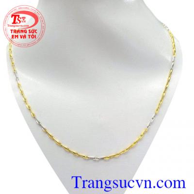 Vòng cổ vàng tây nữ 