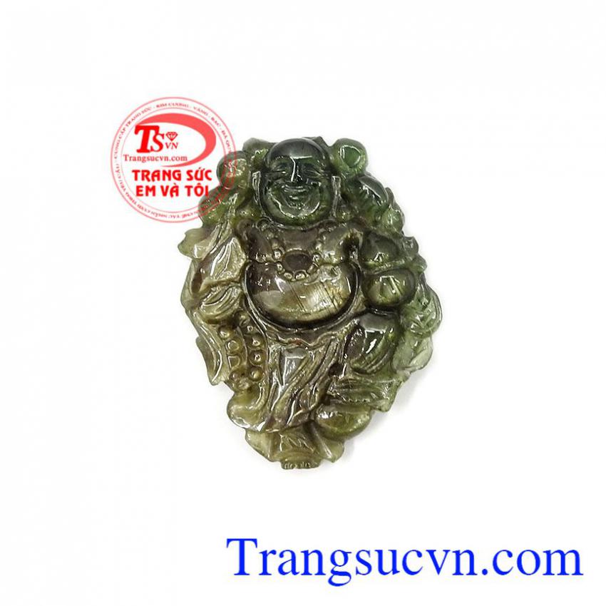 Mặt phật Di Lặc Sapphire ấm no