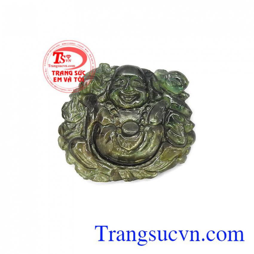 Mặt phật Di Lặc Sapphire tiền tài