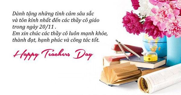 Hãy làm điều này trong ngày nhà giáo Việt Nam
