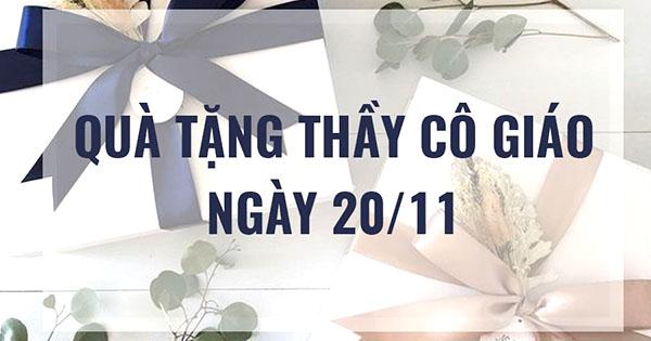 Quà tặng cho giáo viên của bạn