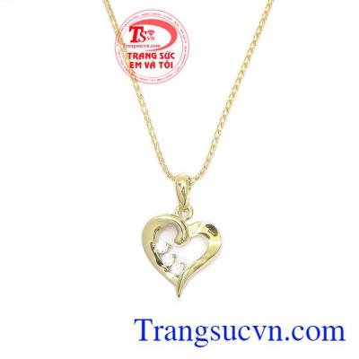 Bộ dây trái tim vàng chất lượng uy tín, giao hàng nhanh trên toàn quốc
