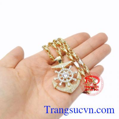Bộ mặt dây nam vàng uy quyền 10k