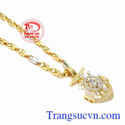 Bộ mặt dây nam vàng uy quyền sẽ là sự lựa chọn được nhiều yêu thích của nam giới.