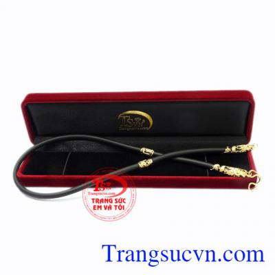 Dây chuyền cao su bọc rồng 