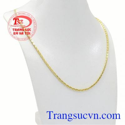 Dây chuyền nam phú quý mang phong cách mạnh mẽ, hợp thời trang.