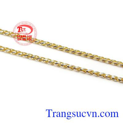 Dây chuyền vàng nữ dịu dàng thương hiệu Em và Tôi uy tín, chất lượng, giao hàng nhanh trên toàn quốc