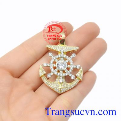 Mặt dây nam vàng uy quyền 10k Korea.