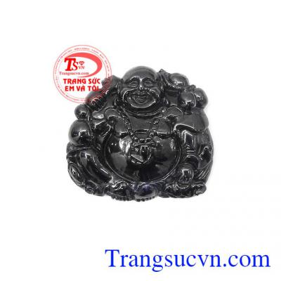 Mặt phật Di Lặc Sapphire phúc hậu