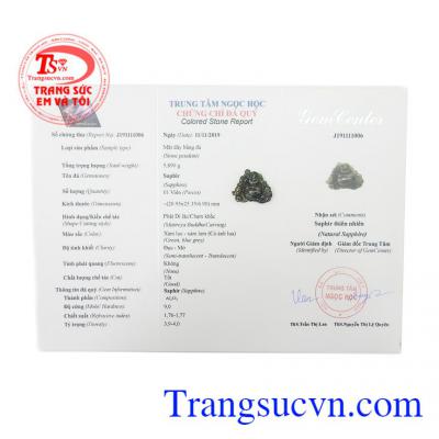 Sản phẩm thích hợp làm quà tặng cho người thân và bạn bè trong các dịp quan trọng,Mặt phật Di Lặc Sapphire trường thọ