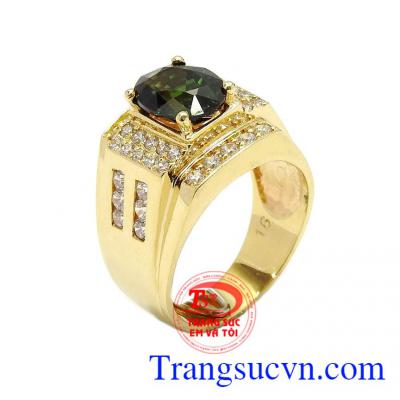 Nhẫn nam Sapphire thịnh vượng