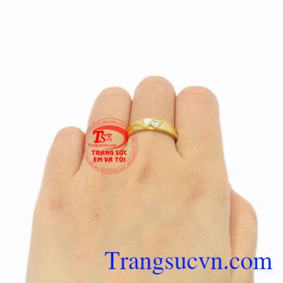 Nhẫn nam vàng công danh