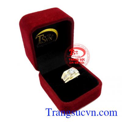 Sản phẩm thích hợp làm quà tặng cho người thân và bạn bè,Nhẫn nam vàng danh vọng
