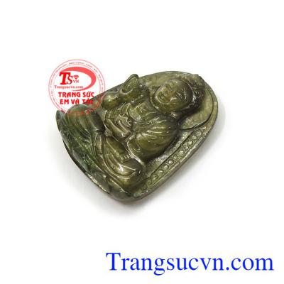 Phật A Di Đà bình an may mắn có thể bọc vàng hoặc bạc làm mặt dây chuyền đeo sang trọng, thời trang và may mắn