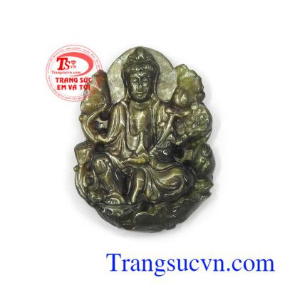 Phật Bà Quan Âm thánh thiện phù hợp bọc vàng hoặc bạc làm mặt dây chuyền đeo thời trang, sang trọng và đẳng cấp
