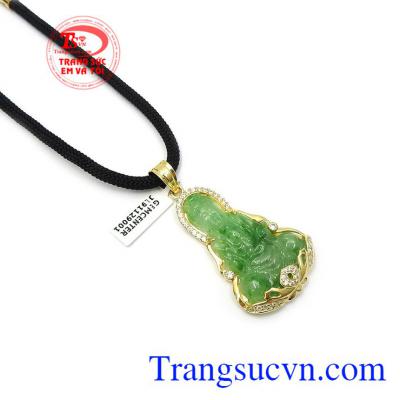 Bộ dây chuyền Phật Bà an yên thời trang, đẳng cấp